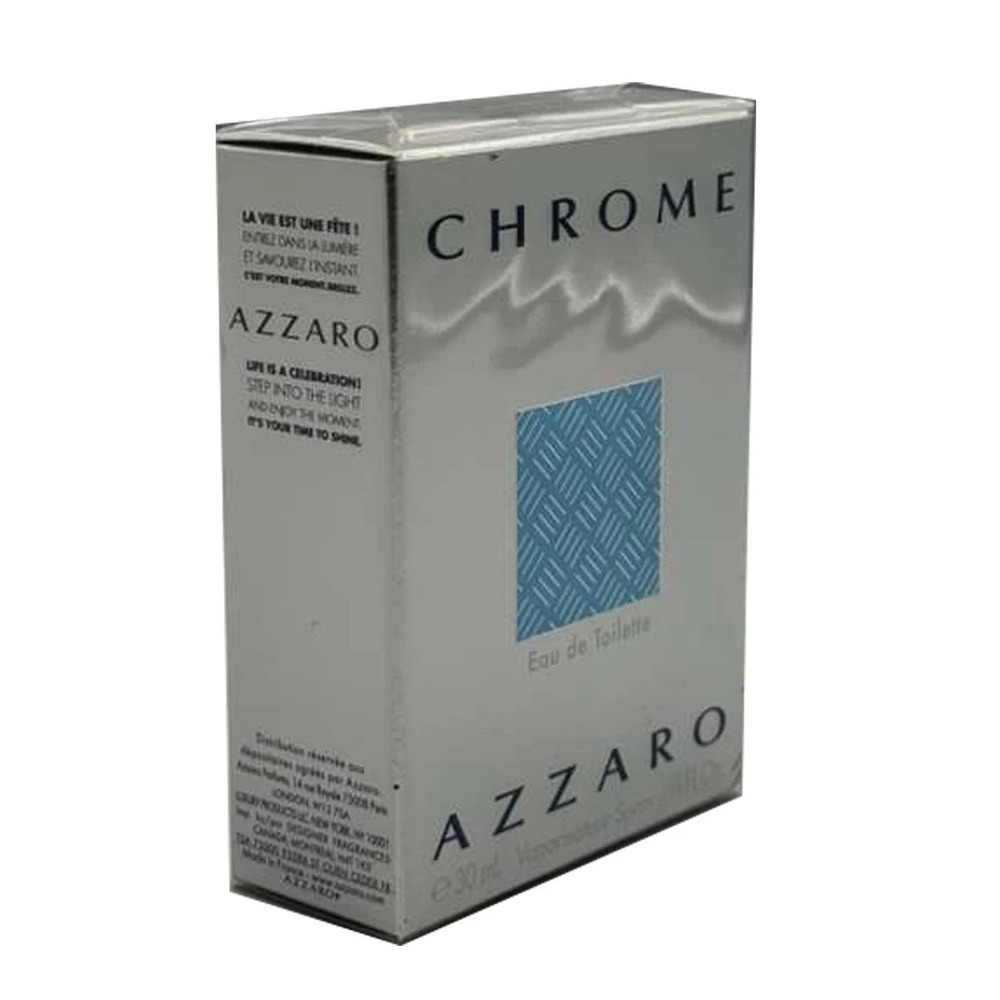 *Chrome By Azzaro Eau De Toilette Spray 30ml/1fl.oz. New Sealed - Picture 3 of 3